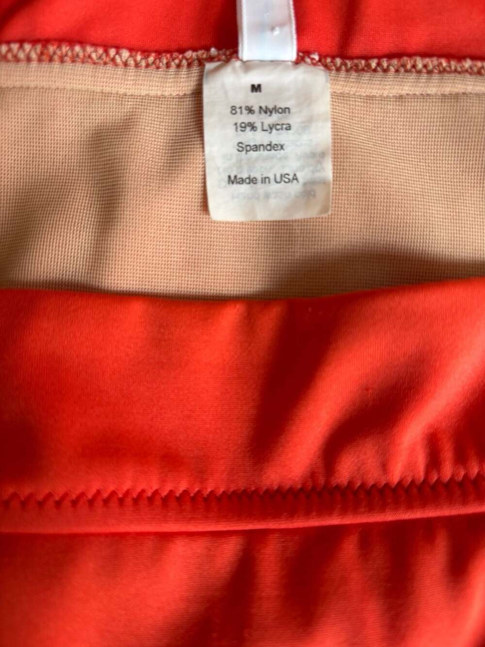 J.Crew orange  Halter Triangle Bikini Set Top Size L Bottom Size M - Picture 3 of 7